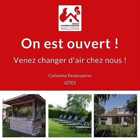 Au Grenier Des Coccinelles Pecq Exterior foto